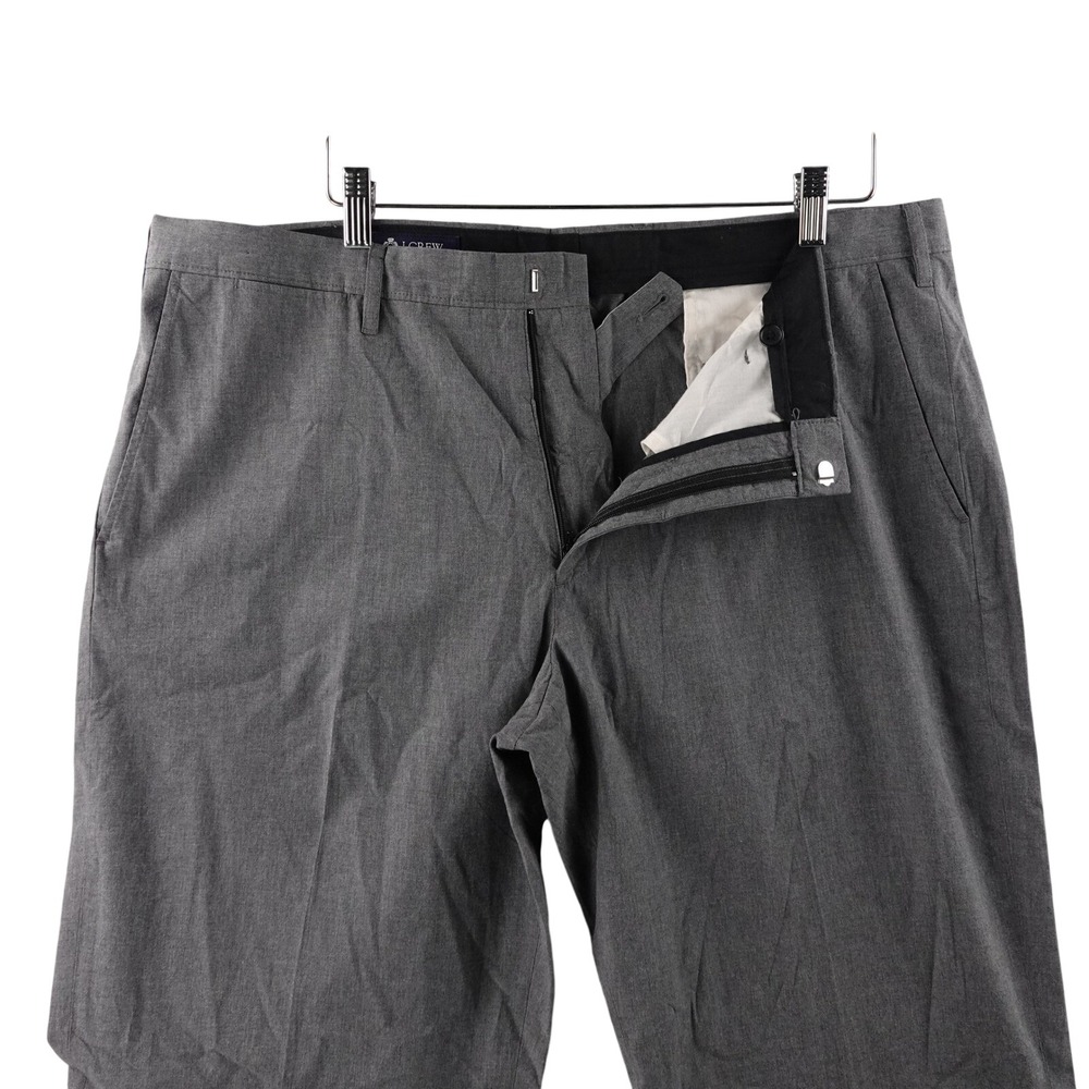 J.‎ Crew Men's Grey Dress Chino Pants Size W38 L32 Flat Front Cotton